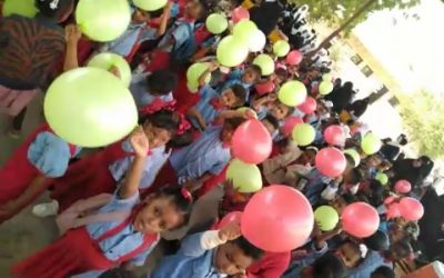 أطفال روضة أول مايو بالكود يزورون مجمع الفتح للبنات بخنفر