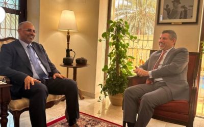 في لقاء جمعه بالسفير الأمركي لدى بلادنا.. الرئيس الزُبيدي: ندعم جهود الأشقاء والمجتمع الدولي لإحلال السلام وجاهزون لكل الخيارات