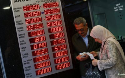 تركيا.. الليرة تسجل مستوى قياسيا منخفضا مقابل الدولار