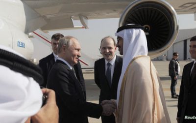 بوتين يصل إلى أبوظبي في زيارة رسمية تشمل السعودية