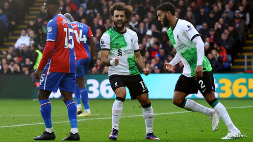 محمد صلاح يسجل هدفه الـ200 مع ليفربول
