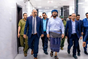 الرئيس الزُبيدي يطّلع على التجهيزات النهائية لتدشين العمل في مستشفى عدن التعاوني الخيري