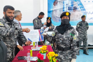 اختتام دورة تدريبية للشرطة النسائية بقوات حزام حرس المنشآت بالعاصمة