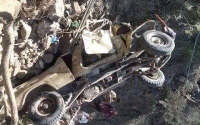 حادث مروري مروع في أحد جبال الضالع يودي بحياة ستة أطفال