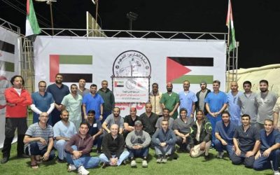 تدشين المستشفى الميداني الإماراتي في غزة