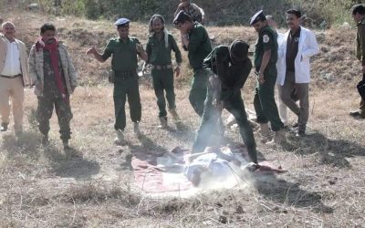 النيابة العامة بتعز تنفذ أول حكم قصاص شرعي رميا بالرصاص منذ بداية الحرب