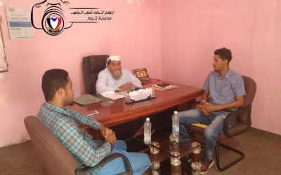 مدير مكتب الأوقاف والإرشاد أبين يلتقي رئيس إتحاد شباب الجنوب في مديرية زنجبار