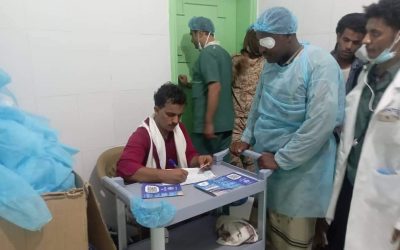لليوم الثالث.. المخيم الطبي لعمليات العيون يواصل عمله في مستشفى أحور