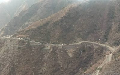 الربط الأولي لطريق الفقيد عبدربه الحيدري بطريق سطيلة معربان بيافع .