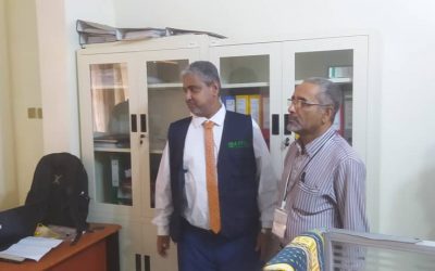 مدير عام مكتب الشؤون الاجتماعية والعمل بأبين يطلع على أعمال ونشاط مؤسسة شباب أبين