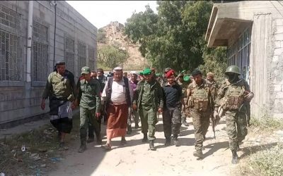 الشبحي يطلع على جاهزية الحزام الأمني بيافع سرار