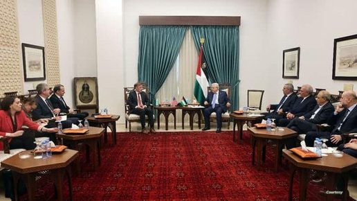 عباس لـ “سوليفان”: قطاع غزة جزء لا يتجزأ من الدولة الفلسطينية
