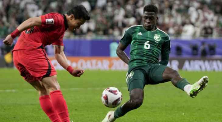كأس آسيا – الدور الـ16: كوريا الجنوبيّة تتخطى الأخضر السعوديّ بصعوبة عبر ركلات الترجيح