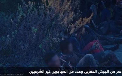 القوات المغربية تعترض أكثر من ألف مهاجر غير شرعي شمال البلاد