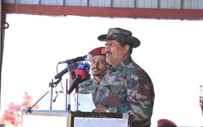 بعرض عسكري مهيب .. اللواء الثاني دفاع شبوة يدشن العام التدريبي الجديد 2024م.