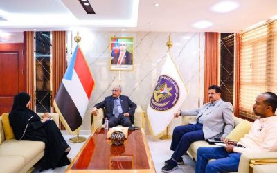 الكثيري يلتقي مدير عام مكتب وزارة التخطيط والتعاون الدولي بالعاصمة عدن