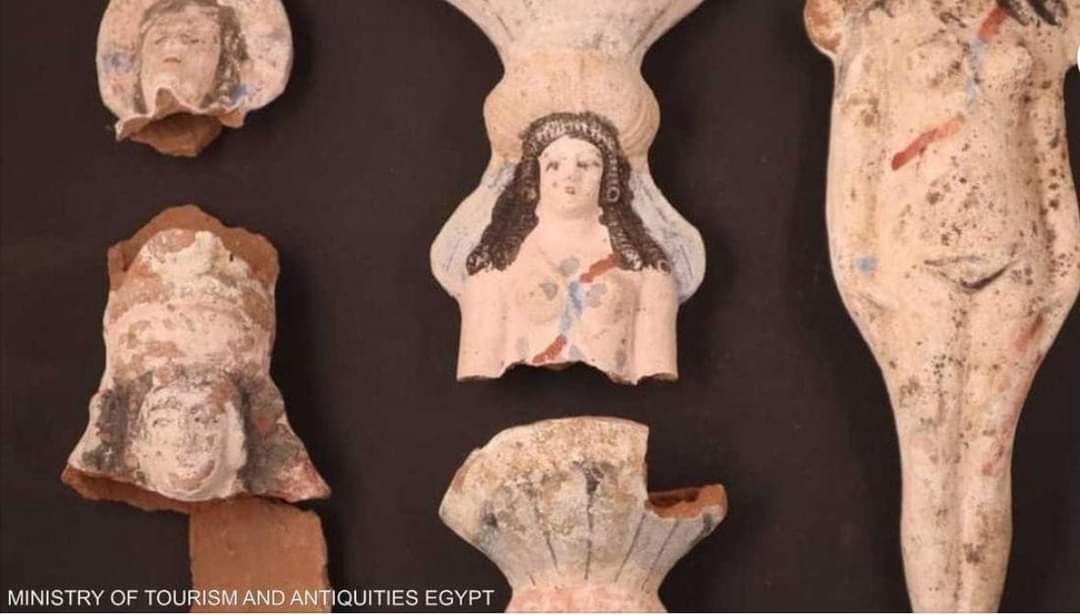 كشف أثري جديد في مصر يتضمن أقنعة ذهبية
