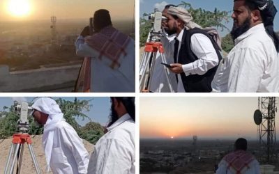 إجتماع بمكتب الأوقاف والإرشاد خنفر  لضبط مواقيت الآذان في مساجد المديرية