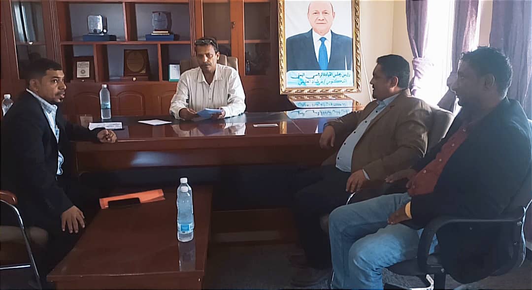 محافظة أبين يناقش مع المنسق العام للمنظمات الدولية بالمحافظة تدخلات المنظمات خلال العام الجديد 2024م