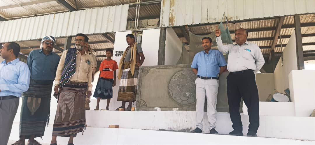 محافظ أبين يطلع على نسبة الإنجاز واهم الأعمال المنفذة في ملعب الشهداء بزنجبار