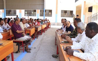*مدير عام دارسعد يرأس لقاء مجتمعي موسع لمناقشة قضايا المواطنين*