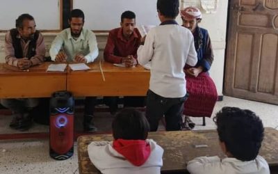 أقامة مسابقة علمية بمدرسة الشهيد عبدالمجيد بن شجاع منطقة مشألة م/يهر
