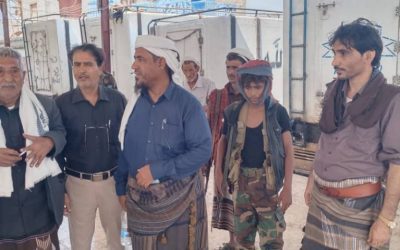 مدير عام خنفر “اليوسفي” يتفقد مشروع تأهيل تعاونية شقرة السمكية