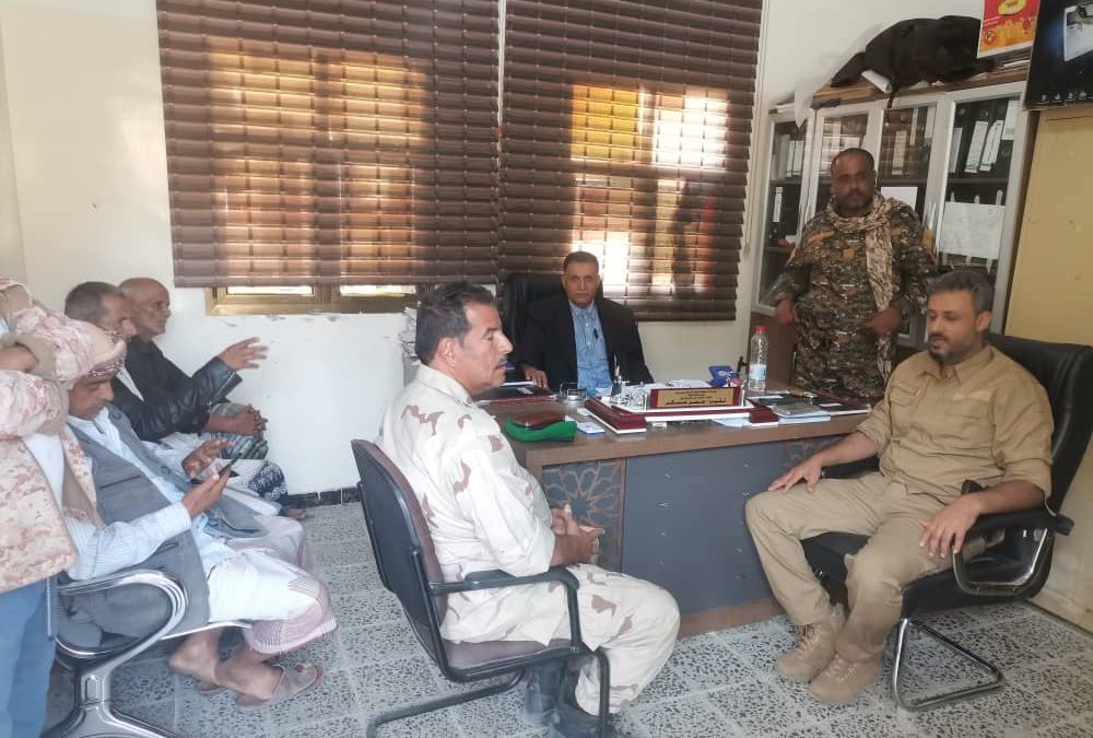 مدير عام يهر يتفقد إدارة أمن المديرية