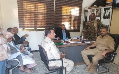 مدير عام يهر يتفقد إدارة أمن المديرية