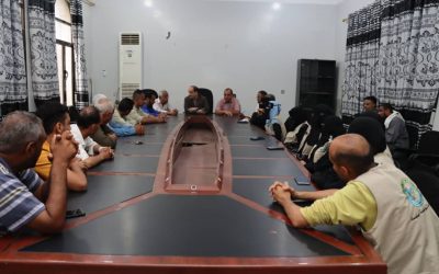 *مدير عام دار سعد يناقش مع صندوق النظافة آلية التوسعة لمناطق النقل المباشر للقمامة*