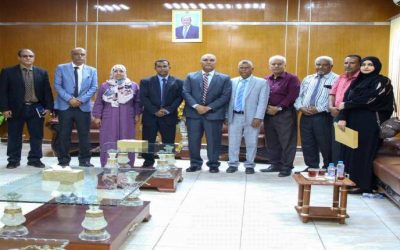 توقيع اتفاقية تعاون مشتركة بين كليتي الإعلام بجامعة عدن والآداب بحضرموت