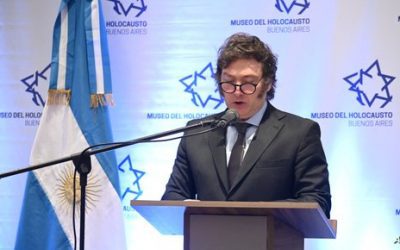 فور وصوله إسرائيل.. رئيس الأرجنتين يعلن عزمه نقل سفارة بلاده إلى القدس