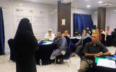 منظمة سول للتنمية تدرب أعضاء مجالس الآباء والأمهات في المدارس بالعاصمة عدن