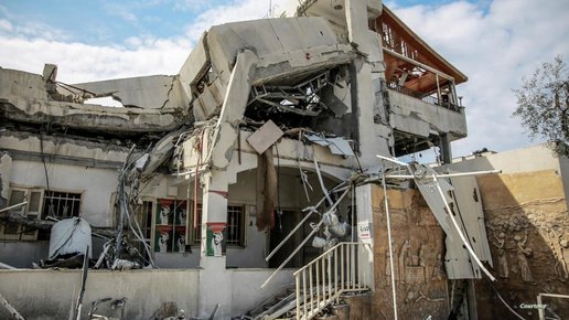 وزارةالثقافة الفلسطينية : إسرائيل تدمر منزل عرفات في غزة