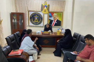 رئيس انتقالي لحج يطلع على نشاط جمعية رعاية وتأهيل الصم والبكم