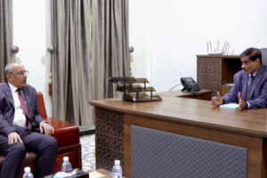 نائب الرئيس “البحسني” ورئيس الجمعية الوطنية “الكثيري” يناقشان خطط الجمعية الوطنية للعام 2024