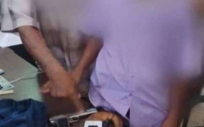 شرطة كريتر بعد عملية رصد وتحري تلقي القبض على لص محترف بسرقة أسلحة ومقتنيات أخرى