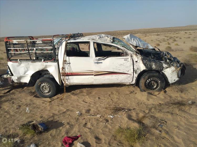 حادث مروري مروع في خط الرجاع نجم عنه وفاة شخصين  وثلاثة جرحى بإصابات خطيرة – صور وأسماء-