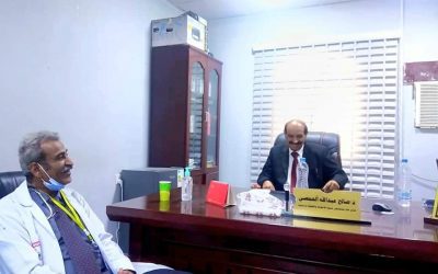 الوكيل الدغاري يشيد بالخدمات الطبية التي يقدمها مستشفى شبوة العام للامومة والطفولة.
