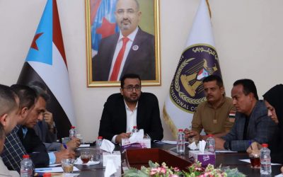 العولقي يناقش تطورات الأوضاع مع مراسلي الوكالات والقنوات العربية والأجنبية