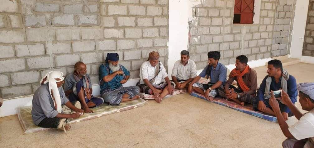 رئيس انتقالي أحور ونائبه يزوران قوات اللواء الثالث دعم وإسناد المرابط في المديرية