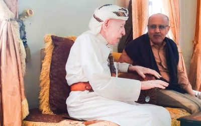 الكثيري يناقش مع الحكم صالح بن علي النهدي سُبل تعزيز وحدة صف أبناء حضرموت