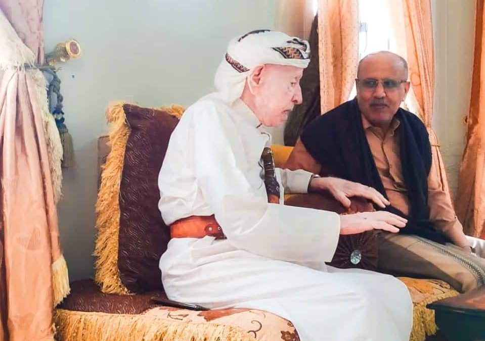 الكثيري يناقش مع الحكم صالح بن علي النهدي سُبل تعزيز وحدة صف أبناء حضرموت
