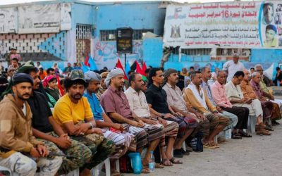 السقاف يشهد حفل الذكرى الثالثة عشر لتأسيس حركة 16 فبراير الجنوبية