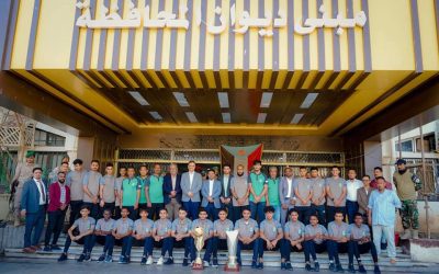 وزير الدولة محافظ العاصمة عدن يستقبل فريق وحدة عدن المتوّج بطلا لدوري عدن الممتاز2