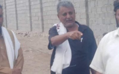 اليوسفي يتفقد الأعمال الجارية في مشروعي   الصرف الصحي المخزن وتأهيل  مجاري جعار