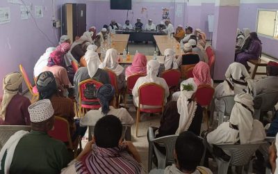 مدير عام خنفر “اليوسفي”يلتقي بائمة وخطباء ومؤذني المساجد في المديرية