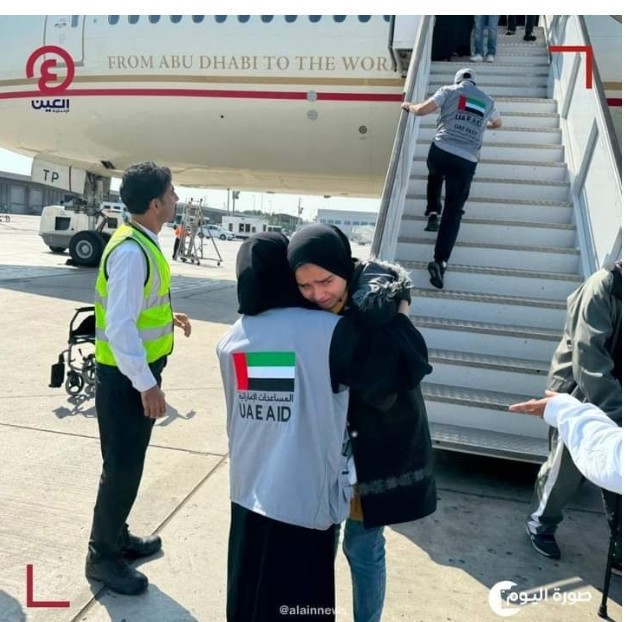 الإمارات تستقبل الدفعة التاسعة من الأطفال الفلسطينيين الجرحى ومرضى السرطان