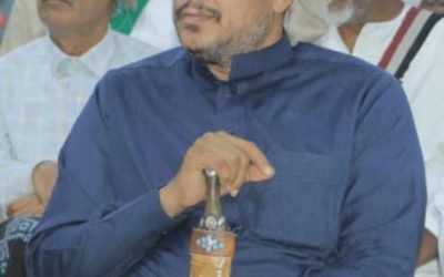 *الشيخ أمين علي الحاج يبعث ببرقية عزاء لرئيس الدائرة الأمنية للمجلس الانتقالي الجنوبي باستشهاد أبنه*