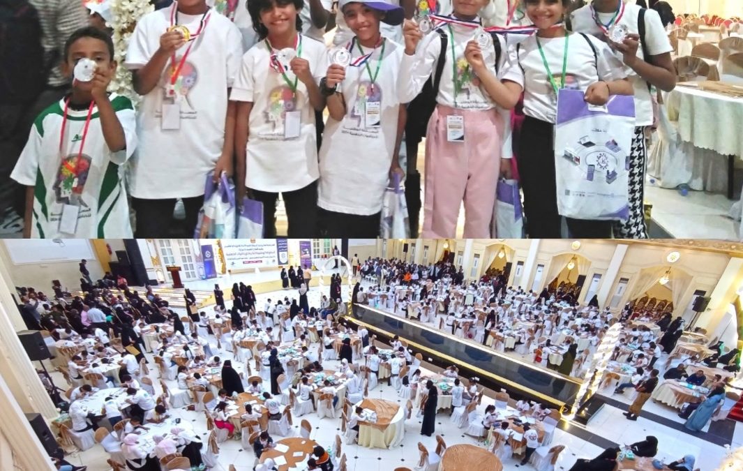 مدارس النهضة الاهلية جعار تحصد الذهب والفضة